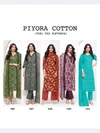 Piyora Vol 1 By Suryajyoti Lawn Cotton Printed Dress Material
